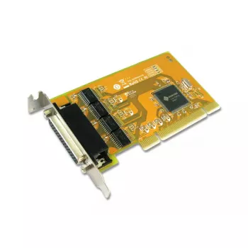 Vidinė nuoseklioji sąsajos plokštė Sunix SER5056AL — PCI, Low-profile, Serial išvadai, Oranžinė