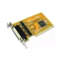 Vidinė nuoseklioji sąsajos plokštė Sunix SER5056AL — PCI, Low-profile, Serial išvadai, Oranžinė
