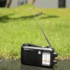 Nešiojamas radijo imtuvas Sangean MMR-77 Analoginis AM FM Juodas 3,5 mm Ausinės