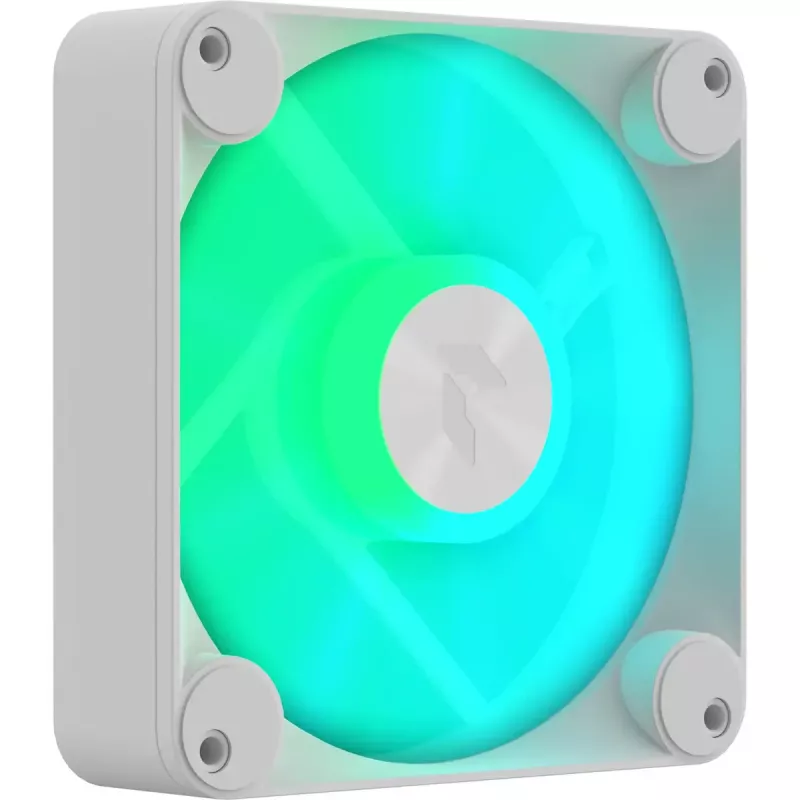 APNX FP1-120 balti 120 mm korpuso ventiliatoriai 3 vnt. pakuotėje