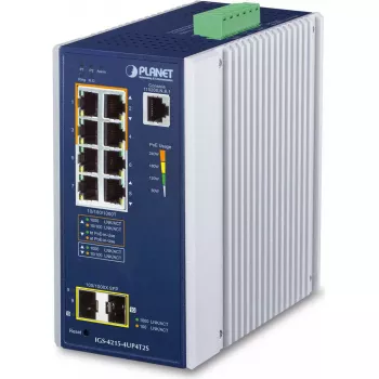 Valdomas jungiklis PLANET IGS-4215-4UP4T2S L2/L4 Gigabit Ethernet PoE 8 prievadai