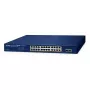 Valdomas tinklo jungiklis PLANET GS-2210-24P2S 24 prievadai 10/100/1000T PoE 260 W