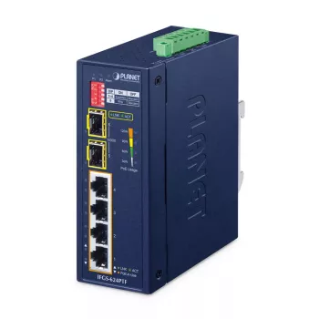 Nevaldomas jungiklis PLANET IFGS-624PTF 4 prievadai Fast Ethernet PoE