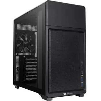 Kompiuterio korpusas THERMALTAKE TR300 TG su grūdinto stiklo šoniniu dangčiu, Mid-Tower ATX