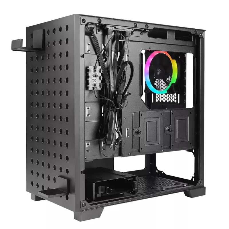 PC korpusas Azza Elise Tower Black, bokštinis, juodas