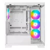 PC korpusas AZZA Cove (CSAZ-570W) – juodas, ATX/Micro-ITX/ITX, 3x120mm šoniniai ventiliatoriai, 1x120mm galinis ventiliatorius, palaiko 2,5 colio ir 3,5 colio diskus