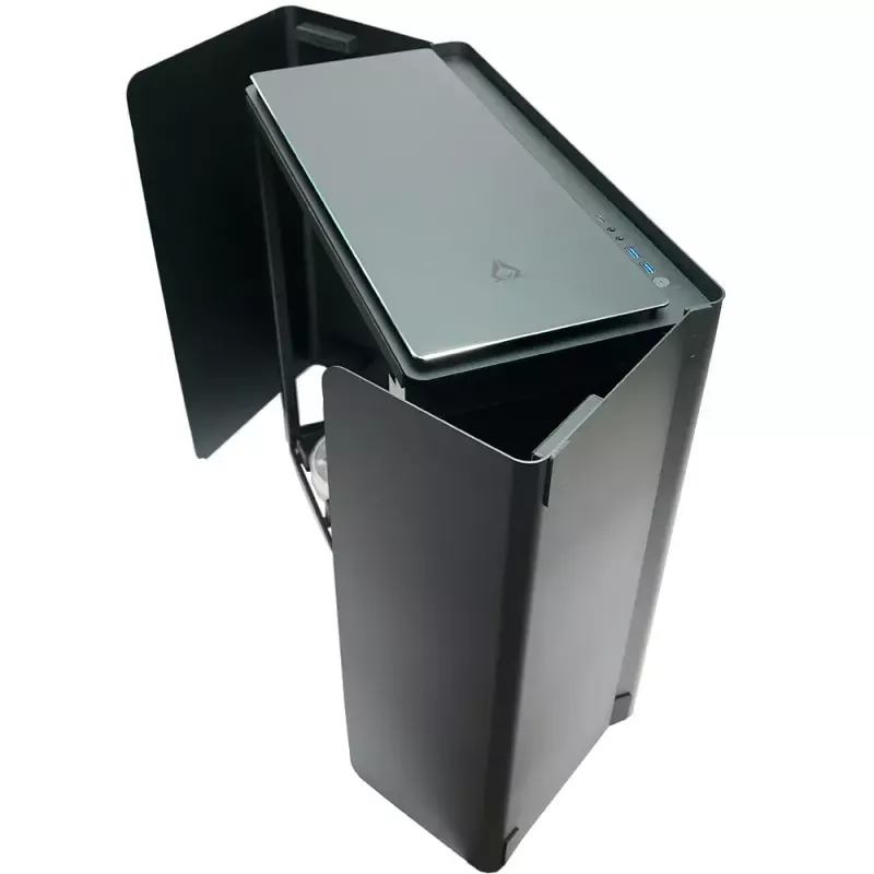 PC korpusas Azza Cast Midi Tower juodas
