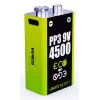 Įkraunamas 9V baterijų rinkinys VERICO LoopEnergy PP3 4500 – Li‑Ion, 2 vnt., 500 mAh, USB‑C įkrovimas