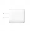 Sieninis kroviklis Silicon Power QM25 30W su dviem prievadais, USB-C ir USB-A, baltas (SP30WASYQM252PCW)