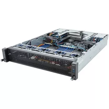Kompiuterio korpusas Gigabyte Barebone E283-SS90-AAV1 stelažinis serveris 2U juodas