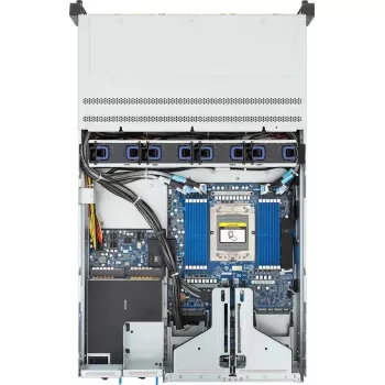 Serverinis korpusas Gigabyte Barebone R263-Z36-ACJ1 2U Rack Juodas