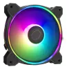 Ventiliatorių rinkinys Cooler Master MasterFan MF120 Halo² 12 cm Juodas 3 vnt.