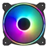 Ventiliatorių rinkinys Cooler Master MasterFan MF120 Halo² 12 cm Juodas 3 vnt.