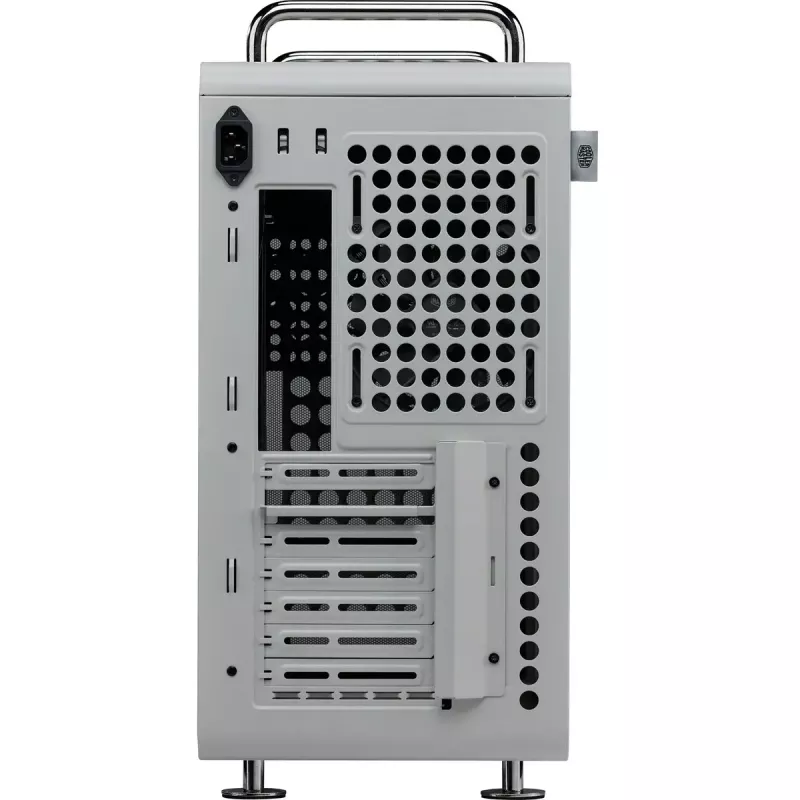 Kompiuterio korpusas Cooler Master QUBE 540 Moonstone – vidutinis bokštas su grūdinto stiklo šonine sienele (pilka)