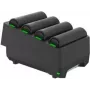 4 lizdų atsarginių baterijų įkroviklis, skirtas Zebra WT5400 ir WT6400