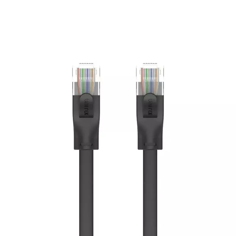 Ethernet laidas UNITEK Cat 6 UTP RJ45 20m Juodas