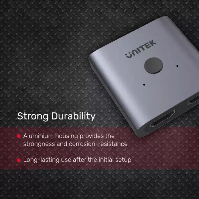 HDMI jungiklis UNITEK V1127A 2x HDMI