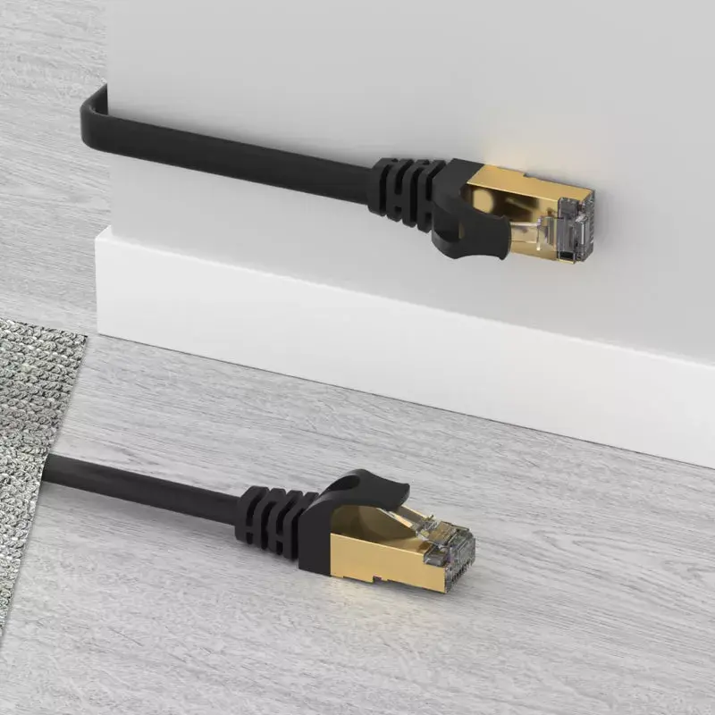 Tinklo kabelis UNITEK C1897BK-15M RJ-45 Cat7 15m Juodas