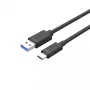 UNITEK USB laidas C14103BK-1.5M USB 3.2 Gen 1 USB A - USB C juodas 1,5 m