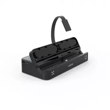 UNITEK G1002B Docking stotelė, skirta Nintendo Switch, laidinė, juoda