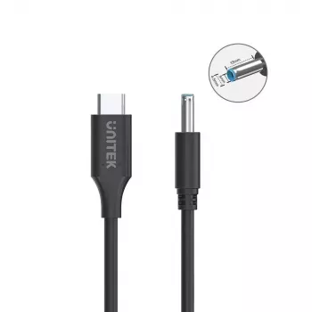 Maitinimo laidas UNITEK C14117BK-1.8M USB-C 1,8 m 20 V 3,25 A