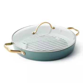 Keptuvė wok GreenPan Padova apvali, 280 mm, mėlyna, 2,73 kg