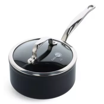 Universali keptuvė GreenPan Barcelona Pro, apvali, 200 mm, sidabrinė, 1,94 kg, be PFAS