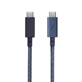 USB-C į USB-C laidas Native Union Belt Cable Pro 2,4 m USB 2.0 Mėlyna