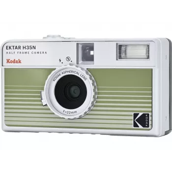 Kodak Ektar H35N dryžuota žalia RK0303 – 35 mm rankinis tolimačio fotoaparatas
