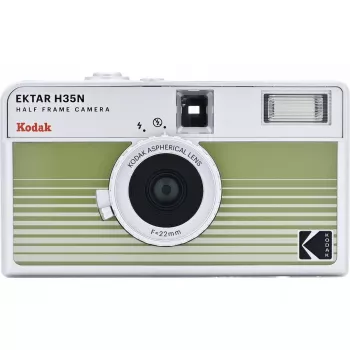 Kodak Ektar H35N dryžuota žalia RK0303 – 35 mm rankinis tolimačio fotoaparatas