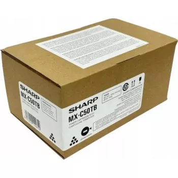 Kasetė su toneriu Sharp MXC50TB juoda, skirta suderinamiems Sharp daugiafunkciams spausdintuvams (modelis MX-C50TB)