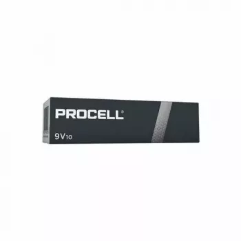 Šarminė 9V baterija Duracell MN1604 Procell (6LR61) – pakuotė mažiausiai 10 vnt.