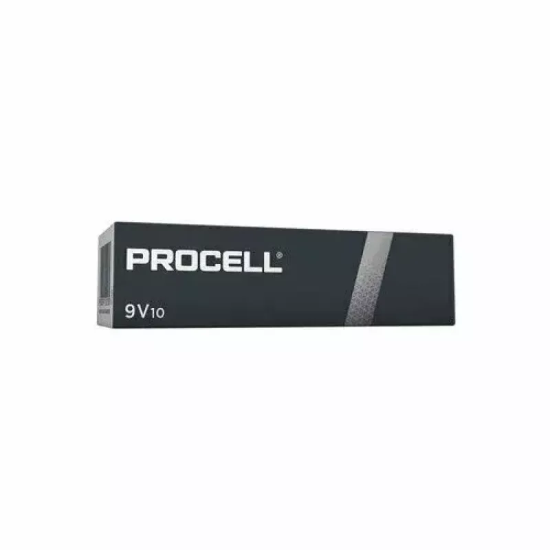 Šarminė 9V baterija Duracell MN1604 Procell (6LR61) – pakuotė mažiausiai 10 vnt.