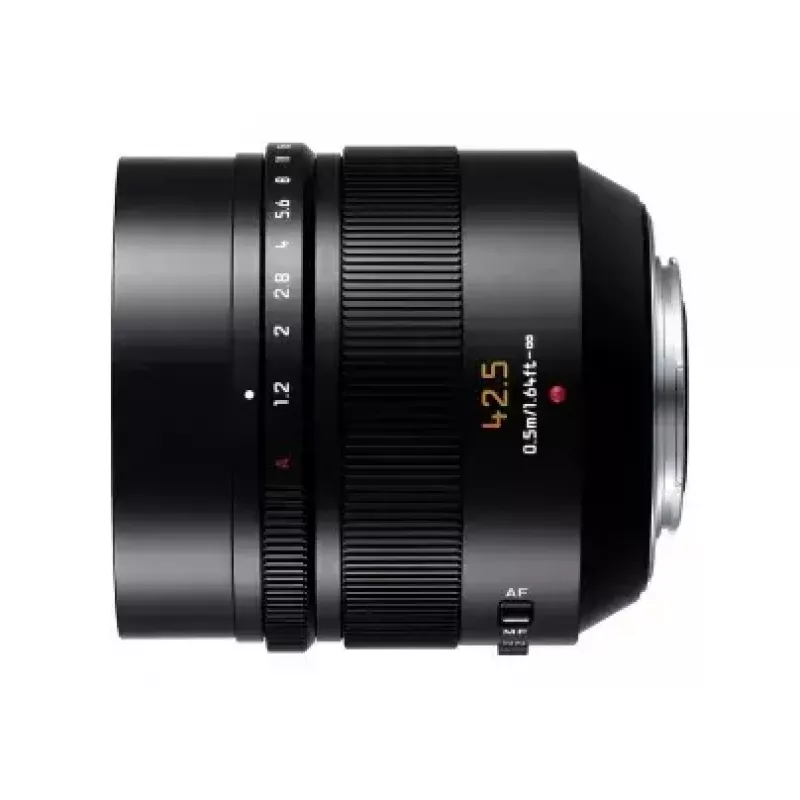 Objektyvas Panasonic H-NS043E, 42,5 mm, F1.2, Micro Four Thirds, juodas