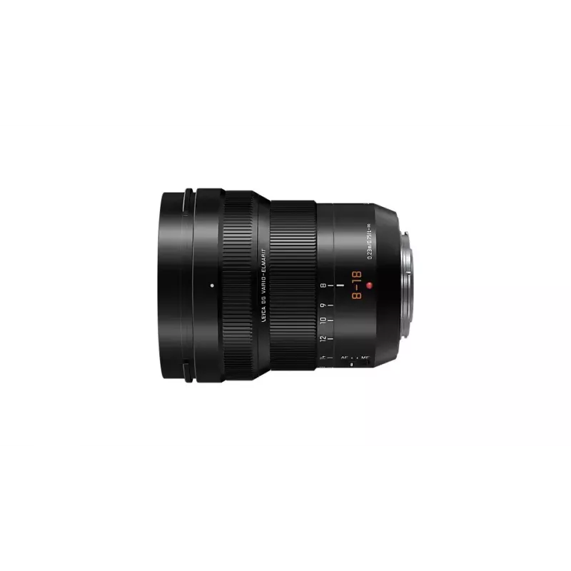 Panasonic H-E08018E (LEICA DG) objektyvas, juodas