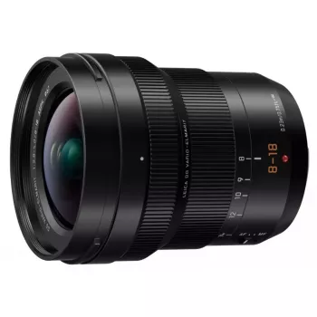 Panasonic H-E08018E (LEICA DG) objektyvas, juodas