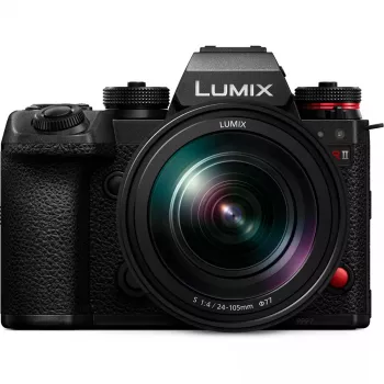 Veidrodinis fotoaparatas Panasonic Lumix DC-S1R II su 24–105 mm objektyvu, 47,3 MP viso kadro