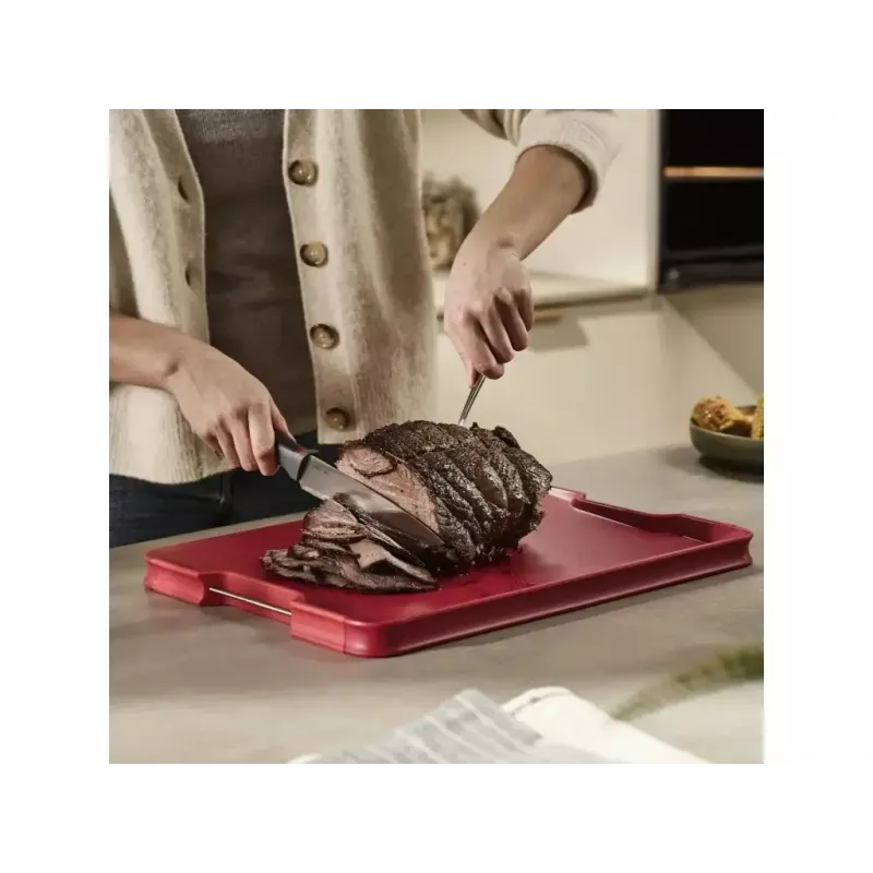 Pjaustymo lentelė Joseph Joseph Cut&Carve Plus daugiafunkcinė raudona 60207