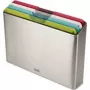 Pjaustymo lentelių rinkinys Joseph Joseph Folio Icon Steel 4 vnt. įvairiaspalvis