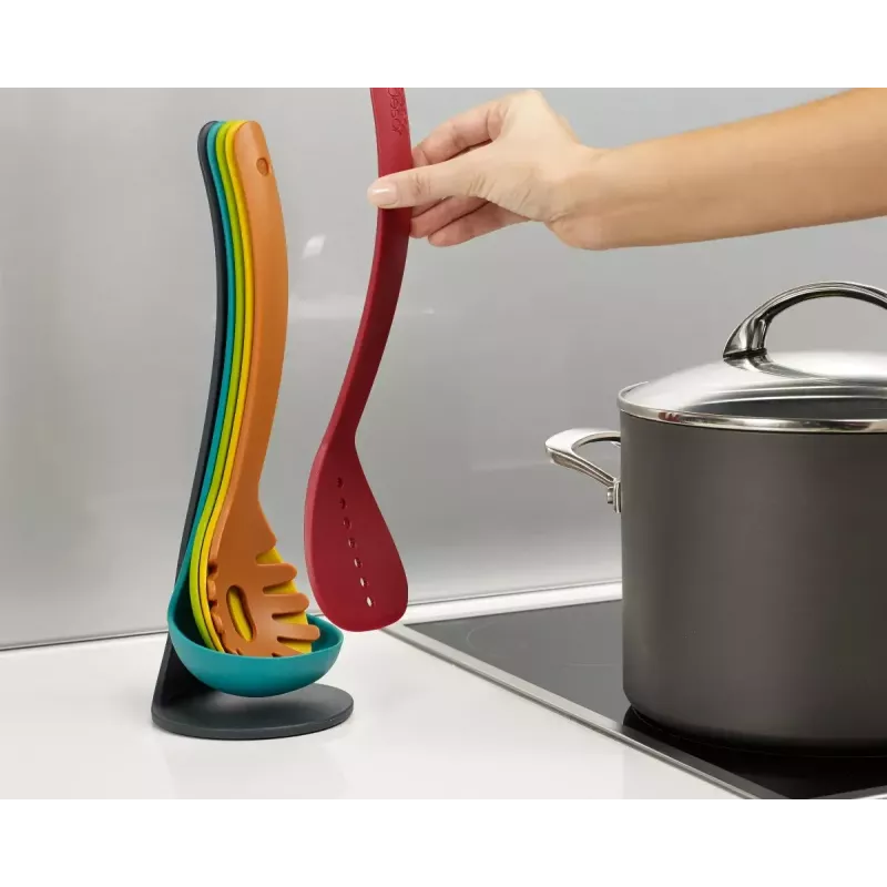 Virtuviniai įrankiai Joseph Joseph 10124 5 vnt Įvairiaspalviai Atsparūs karščiui iki 200°C