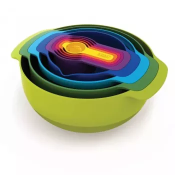 Joseph Joseph Nest 9 Plus 40031 virtuvės indų rinkinys, įvairiaspalvis