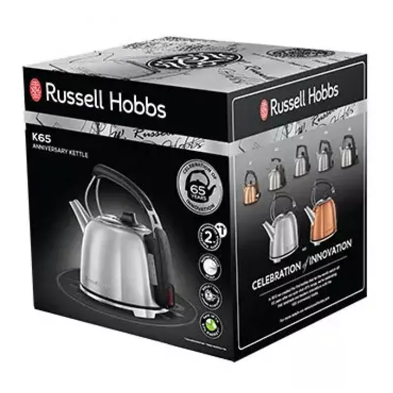 Elektrinis virdulys Russell Hobbs K65 Anniversary 1,2 L 2400 W nerūdijantis plienas