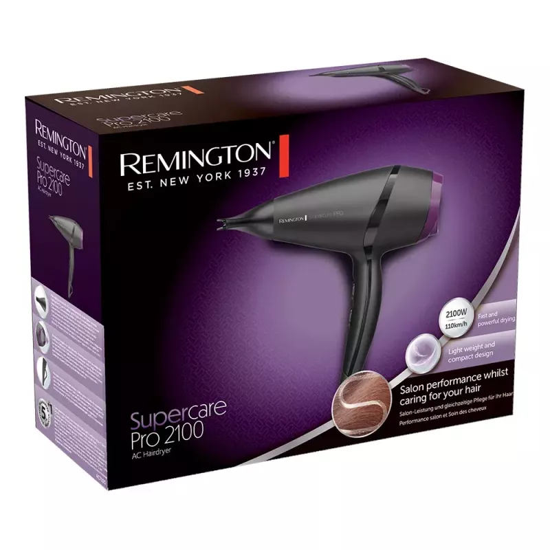 Remington AC7100 plaukų džiovintuvas 2100 W juodas