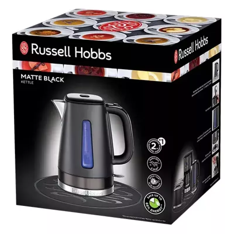 Elektrinis virdulys Russell Hobbs 1.7 L 2400 W juodas