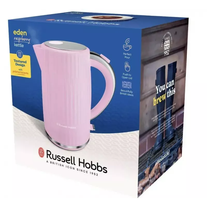 Elektrinis virdulys Russell Hobbs 1,7 L 2200 W Rožinis