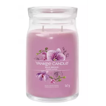 Yankee Candle Wild Orchid žvakė 157 mm aukščio 93 mm pločio