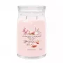 Yankee Candle Citrus Floral Vanilla Pink vaškinė žvakė cilindras 1629962E 157mm 9,3cm 567g