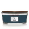 WoodWick žvakė Wood Blue Cardamom Tobacco 90 mm 120 mm 190 mm