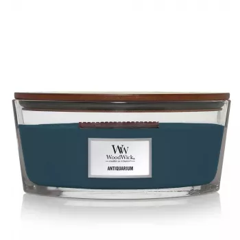 WoodWick žvakė Wood Blue Cardamom Tobacco 90 mm 120 mm 190 mm