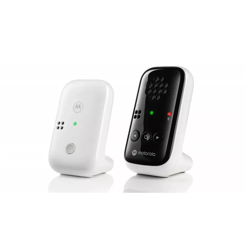 MOTOROLA PIP10 balto-juodo belaidžio garso monitoriaus komplektas 2.4 GHz
